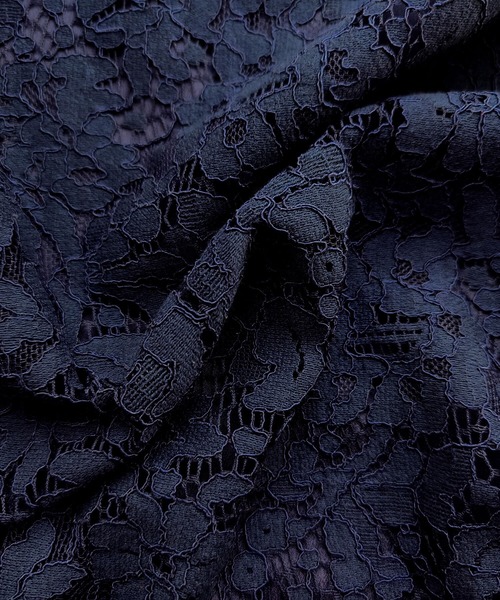 「Cinderella」 7分袖ワンピース X-LARGE ブラック レディース_画像7