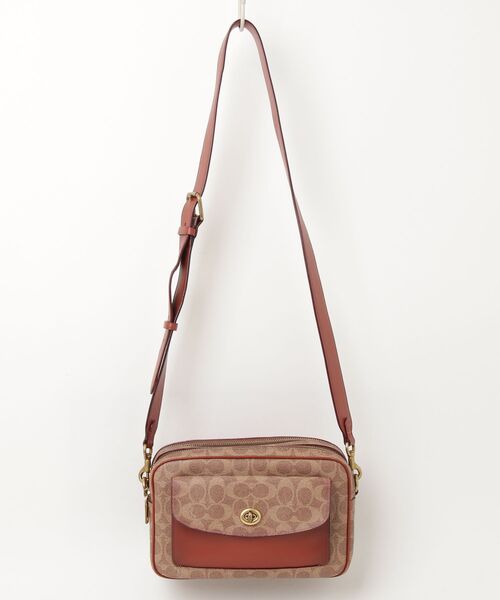 COACH（コーチ） ショルダーバッグ フリー ブラウン レディース