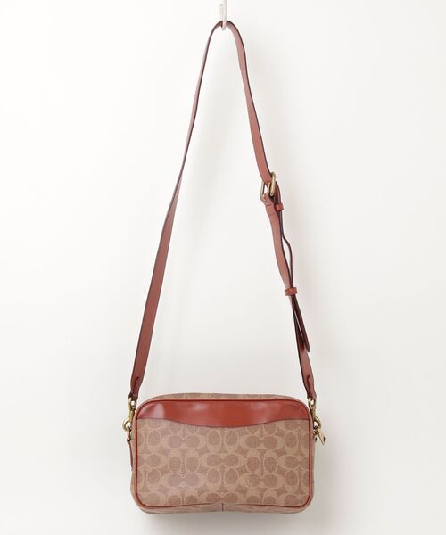 「COACH」 ショルダーバッグ フリー ブラウン レディースの画像