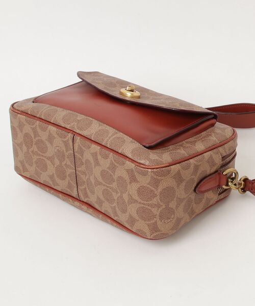 「COACH」 ショルダーバッグ フリー ブラウン レディースの画像