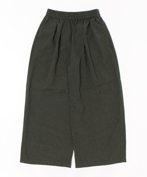 「LOWRYS FARM」 イージーパンツ MEDIUM チャコールグレー レディース_画像2