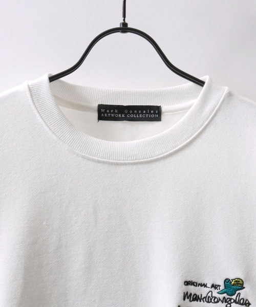 「Mark Gonzales」 スウェットカットソー L ブラック メンズ_画像5