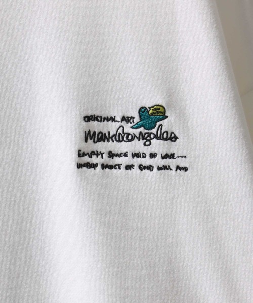 「Mark Gonzales」 スウェットカットソー L ブラック メンズ_画像6