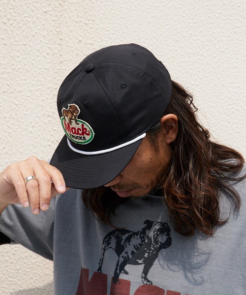 Fj mack trucks トラッカーキャップ　ブラック ROOP TOKYO キャップ 帽子 MACK TRUCKS / マック・トラックス CLASSIC