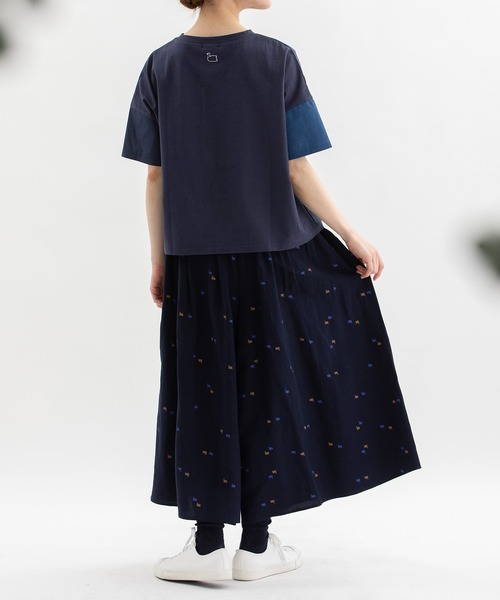nop de nod（ノップドゥノッド） tシャツ 半袖 misc布帛Tシャツ