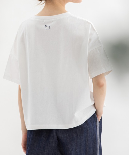 nop de nod（ノップドゥノッド） tシャツ 半袖 misc布帛Tシャツ