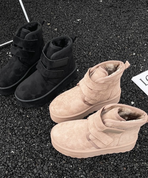 「Shoes in Closet」 ショートブーツ M ブラック レディース_画像4