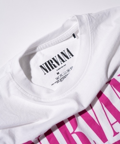 「NIRVANA」 半袖Tシャツ X-LARGE ブラック メンズ_画像2
