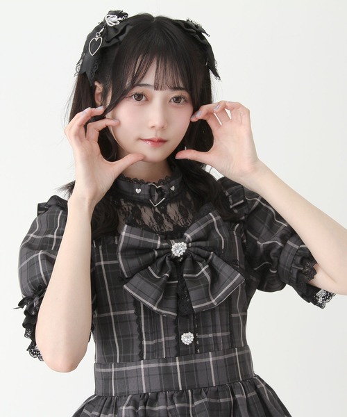 DearMyLove ワンピース フリルティアードハートアイドルワンピース