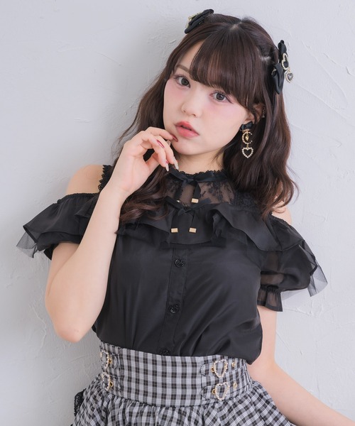 ROJITA（ロジータ） ブラウス シャツ 半袖 「セットアップ対応 