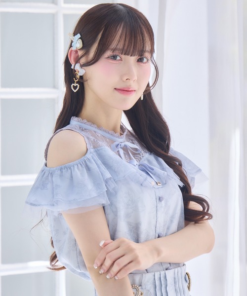 ROJITA（ロジータ） ブラウス シャツ 半袖 「セットアップ対応 