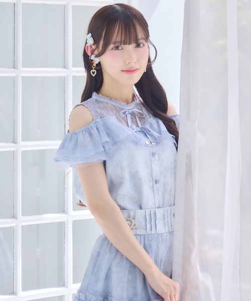 ROJITA（ロジータ） ブラウス シャツ 半袖 「セットアップ対応