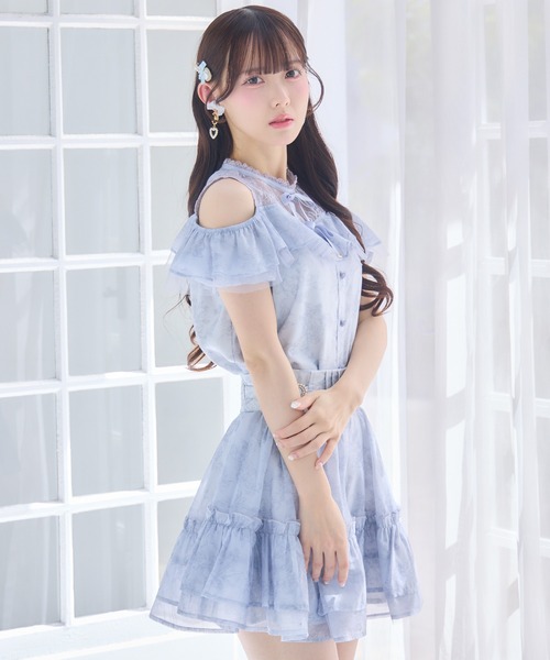 ROJITA（ロジータ） ブラウス シャツ 半袖 「セットアップ対応 