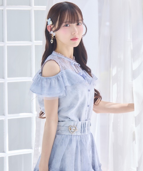 ROJITA（ロジータ） ブラウス シャツ 半袖 「セットアップ対応