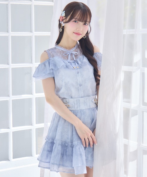 ROJITA（ロジータ） ブラウス シャツ 半袖 「セットアップ対応