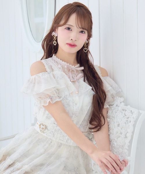 ROJITA（ロジータ） ブラウス シャツ 半袖 「セットアップ対応