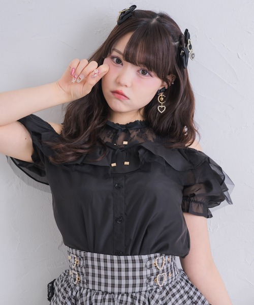 ROJITA（ロジータ） ブラウス シャツ 「セットアップ対応」オープン 