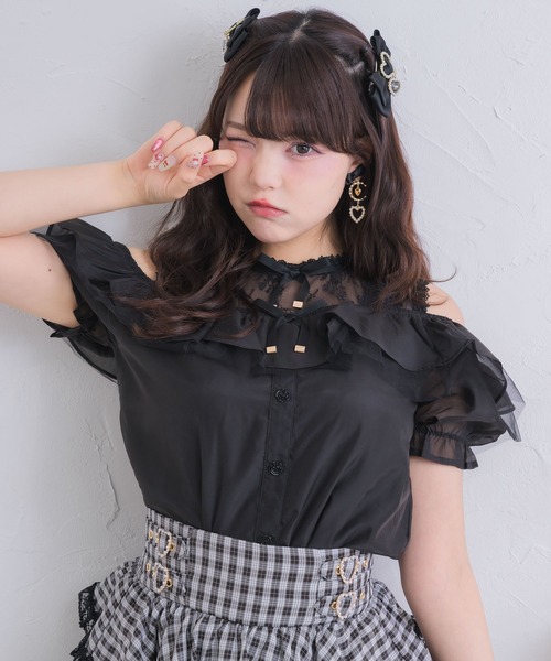 ROJITA（ロジータ） ブラウス シャツ 半袖 「セットアップ対応