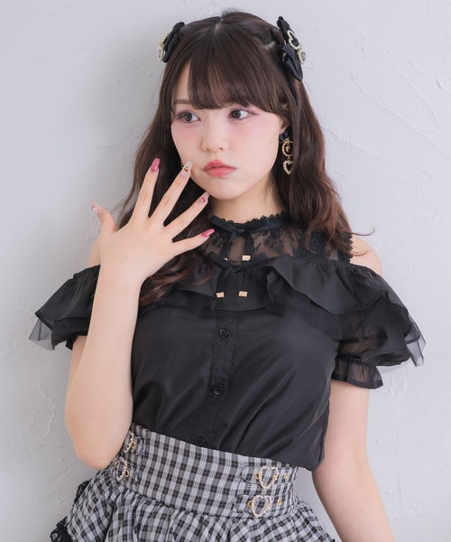 ROJITA（ロジータ） ブラウス シャツ 半袖 「セットアップ対応