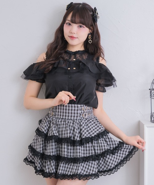 ROJITA（ロジータ） ブラウス シャツ 半袖 「セットアップ対応 