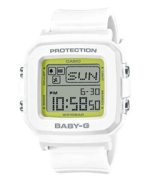 「BABY-G」 デジタル腕時計 FREE ホワイト レディース_画像8