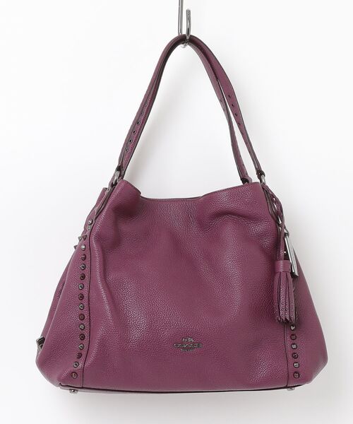COACH（コーチ） トートバッグ - パープル レディース : ZOZOTOWN