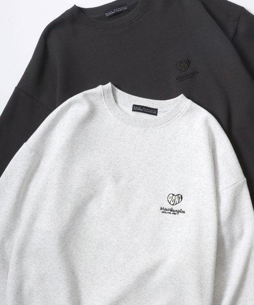 「Mark Gonzales」 スウェットカットソー M チャコール メンズ_画像2