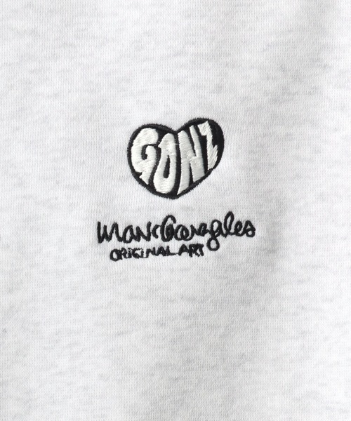 「Mark Gonzales」 スウェットカットソー M チャコール メンズ_画像8