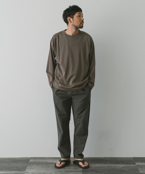 「URBAN RESEARCH DOORS」 イージーパンツ MEDIUM ブラック メンズ_画像6