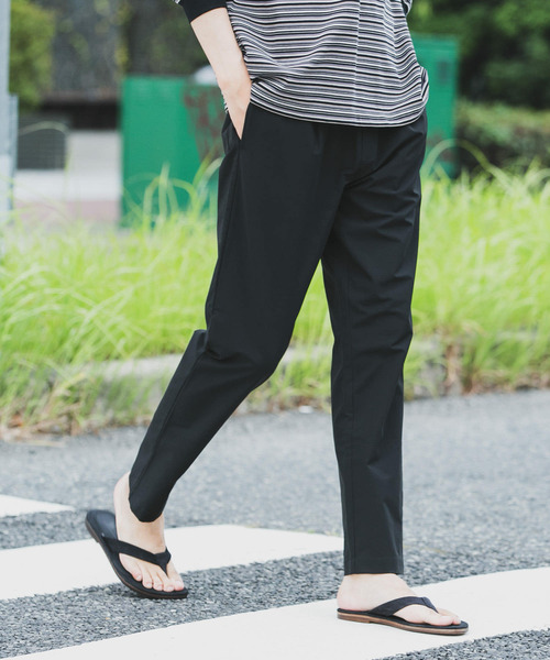 「URBAN RESEARCH DOORS」 イージーパンツ MEDIUM ブラック メンズ_画像9