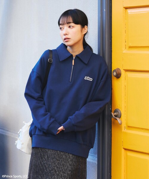 「FREAK'S STORE」 「PRINCE」スウェットカットソー フリ- ネイビー レディース | FREAK'S STORE