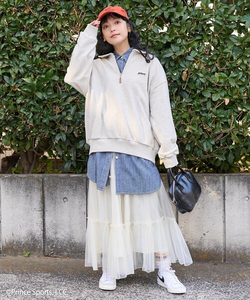 「FREAK'S STORE」 「PRINCE」スウェットカットソー フリ- ネイビー レディース | FREAK'S STORE | 04