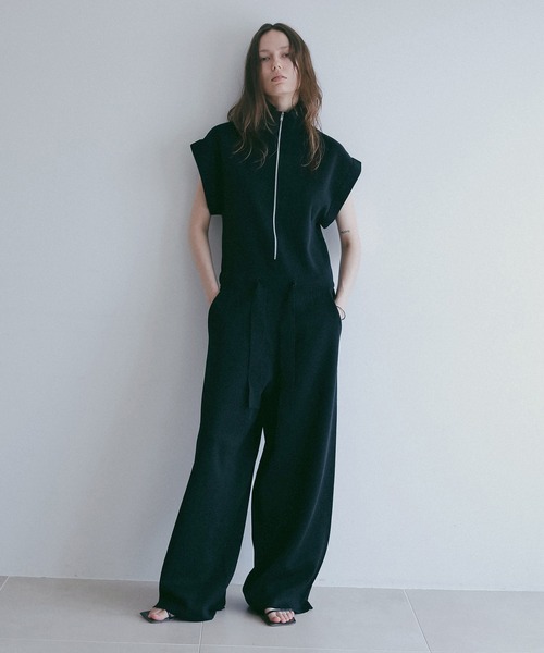 オールインワン KNIT ZIP ALL IN ONE レディースの画像