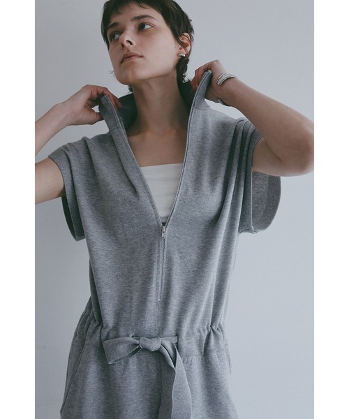オールインワン KNIT ZIP ALL IN ONE レディースの画像