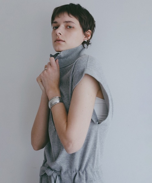 オールインワン KNIT ZIP ALL IN ONE レディースの画像