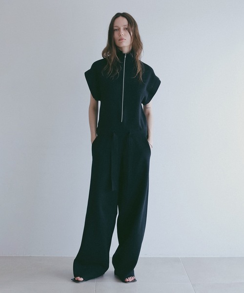オールインワン KNIT ZIP ALL IN ONE レディースの画像