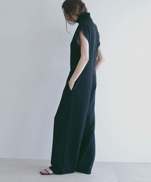 オールインワン KNIT ZIP ALL IN ONE レディースの画像