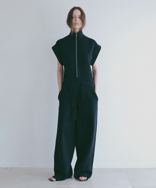 オールインワン KNIT ZIP ALL IN ONE レディースの画像