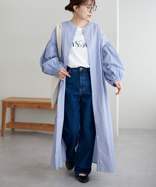 「DISCOAT」 長袖ワンピース MEDIUM レッド レディース_画像3