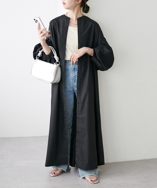 「DISCOAT」 長袖ワンピース MEDIUM レッド レディース_画像6
