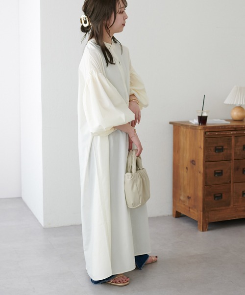 「DISCOAT」 長袖ワンピース MEDIUM レッド レディース_画像10