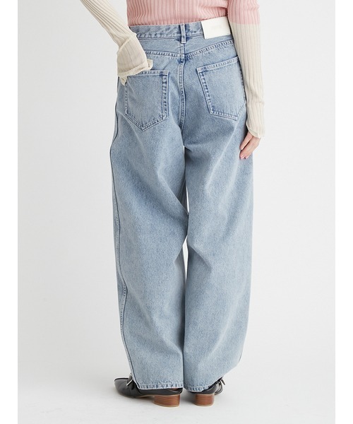 「FURFUR」 デニムパンツ 0 ピンク レディース_画像6