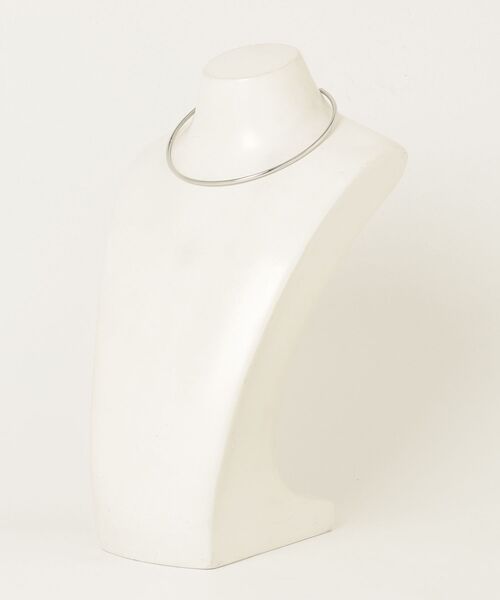 「UNITED ARROWS」 チョーカー FREE シルバー レディース_画像2