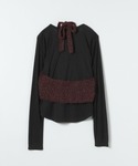 ノットミックスホルターネックビスチェ2P/10...の詳細画像1