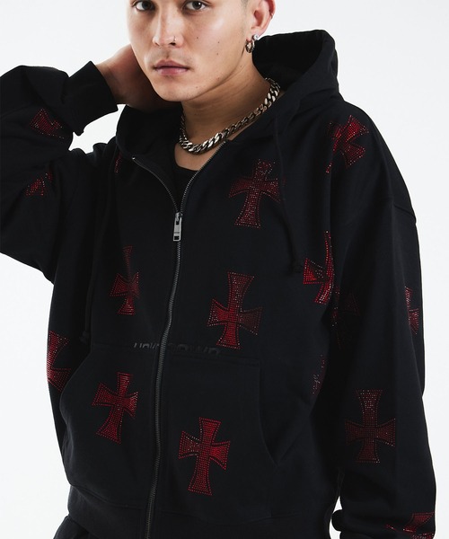UNKNOWN LONDON（アンノウンロンドン） パーカー ジップフーディ