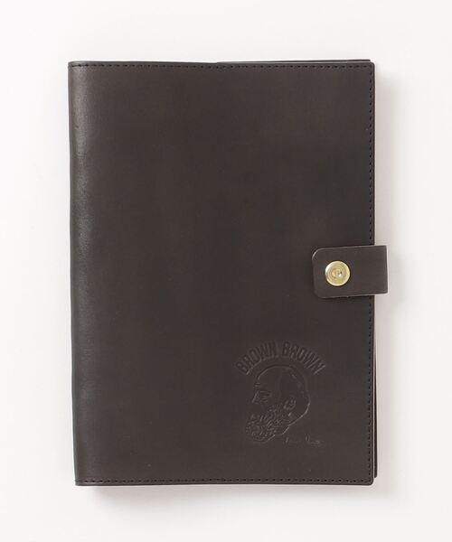 BrownBrown 文房具 「BrownBrown」ブラウンブラウン/ノートカバー 「A5 