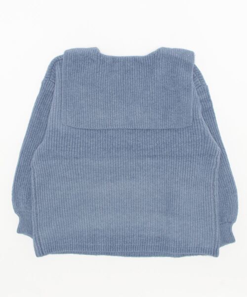 ニット セーター もちもちニットセーラーカラープルオーバー レディース STYLEBLOCK ニット セーター もちもちニットセーラーカラープル