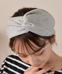 ハナブー　幅広クロスヘアバンドターバン　取り外しリボン付き 楽天市場】ヘアバンド リブ ターバン 幅広 ヘアターバン ヘア