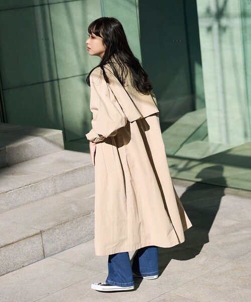 FREAK'S STORE ステンカラーコート コート vintage likeステン