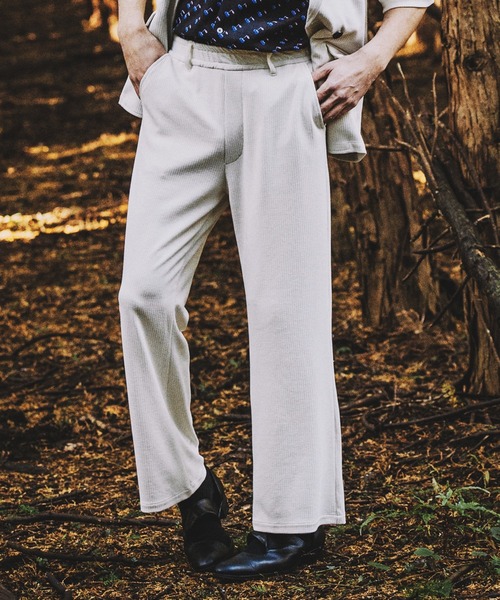 NO ID.（ノーアイディー） パンツ 「NO ID.」Tereko Wide Leg Pants